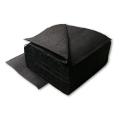 Салфетки LIME 33*33см 1-сл, 400л, черные /8/ 610150