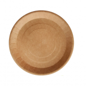 Тарелка 180мм, 100шт/упак, крафт /8/ OSQ PLATE 