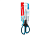 Ножницы 210 мм MAPED (Франция) "Essentials Soft" черно-синие, 232007