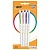 Набор ручек шариковых 4 цвета BIC Cristal Up Fun, линия письма 0,32мм, блистер 143974