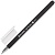 Ручка гелевая черная BRAUBERG "Matt Gel", корпус soft-touch, линия письма 0,35мм, 142944