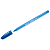 Ручка масляная синяя Luxor "InkGlide 100 Icy", линия 0,7мм, 286863