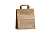 Пакет бумажный с ручками (плоские) 320*200*370, крафт /200/ 406-966