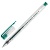 Ручка гелевая зеленая STAFF "Basic" GP-789, линия письма 0,35мм, 142791