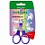 Ножницы 130мм BRAUBERG KIDS "Единороги", фиолетовые закругленные концы, 238350