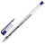 Ручка гелевая синяя STAFF "Basic" GP-789, линия письма 0,35мм, 142788